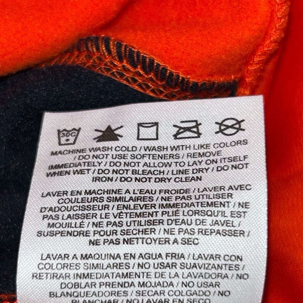 Nike Therma-Fit Training Hoodie Mens XL Orange Black Pullover  Sweatshirt NWT - Picture 10 of 15